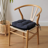 Scalebeard Chair Cushions for Dining Chairs, Kitchen Chair Cushions, Chair Pads with Ties and Non Slip Backing, Tufted Memory Foam Seat Cushion