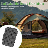 Scalebeard Inflatable Seat Cushion Portable Travel Airplane Seat Cushion Self-Inflating Camping Air Sitting Pad Portable Bleacher Cushions for Office Chair Hiking Outdoor Climbing Kayak Patio Car