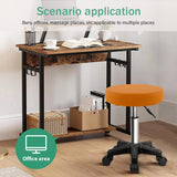 Scalebeard Round Rolling Stool Height Adjustable Stool with Wheels for Spa Salon Massage