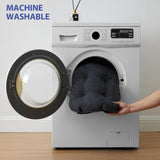 Scalebeard Chair Cushions for Dining Chairs, Kitchen Chair Cushions, Chair Pads with Ties and Non Slip Backing, Tufted Memory Foam Seat Cushion