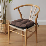 Scalebeard Chair Cushions for Dining Chairs, Kitchen Chair Cushions, Chair Pads with Ties and Non Slip Backing, Tufted Memory Foam Seat Cushion