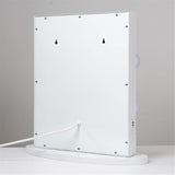 Toyswill Hollywood Lighted Vanity Makeup Mirror, Light-up Frameless Dressing Table Cosmetic Mirror with 6 Dimmable Bulbs